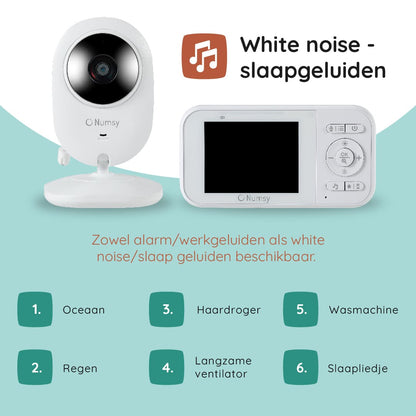 Numsy Babyfoon Parent met Camera