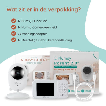 Numsy Babyfoon Parent met Camera
