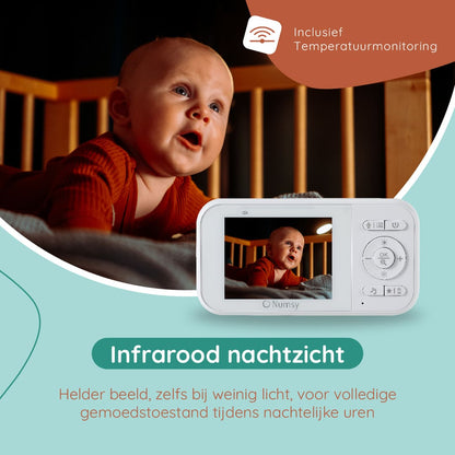 Numsy Babyfoon Parent met Camera