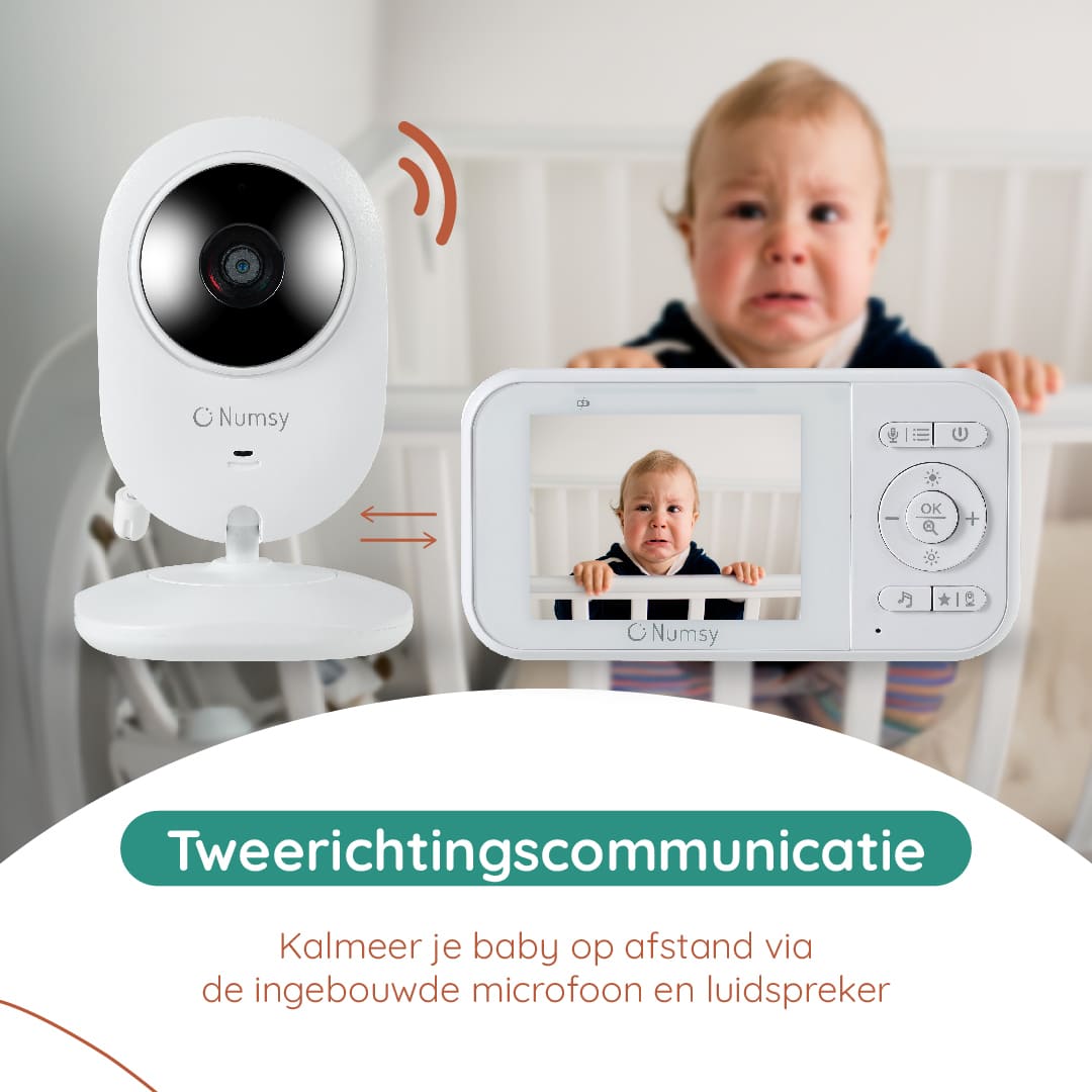 Numsy Babyfoon Parent met Camera