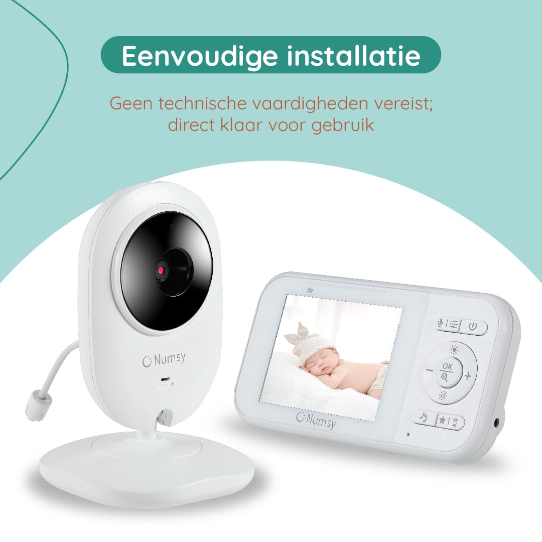 Numsy Babyfoon Parent met Camera